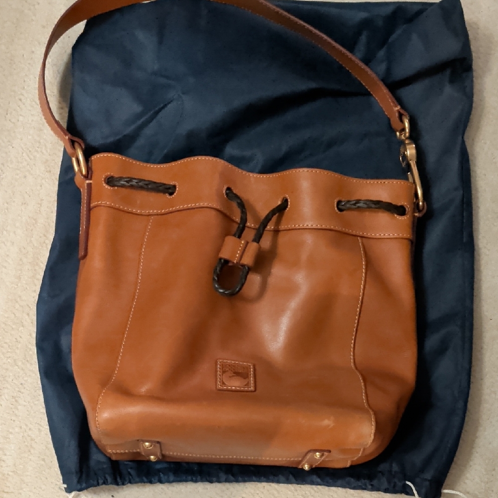 Dooney And Bourke drawstring Camelbag